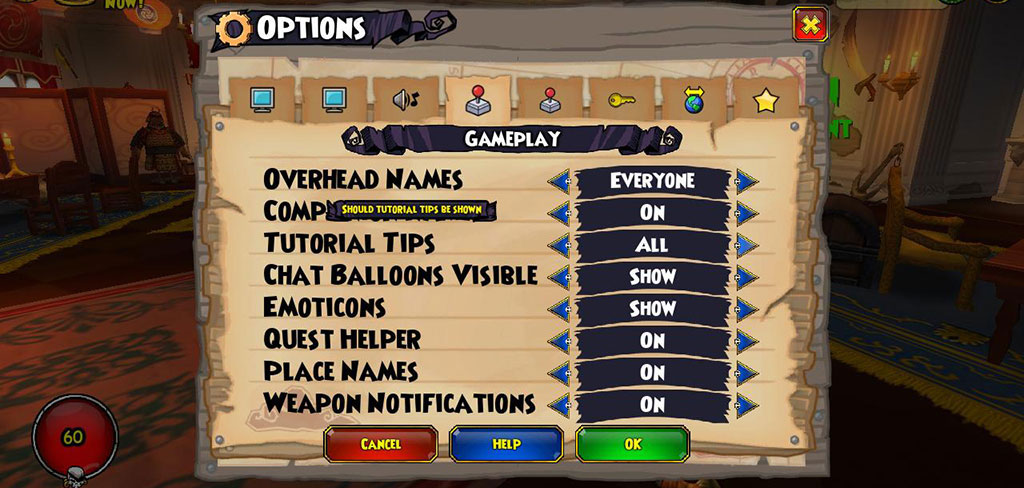 Game Settings  Pirate101 Free Online Game