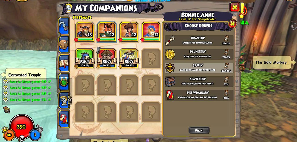 Pirates' Pub Mini Game  Pirate101 Free Online Game